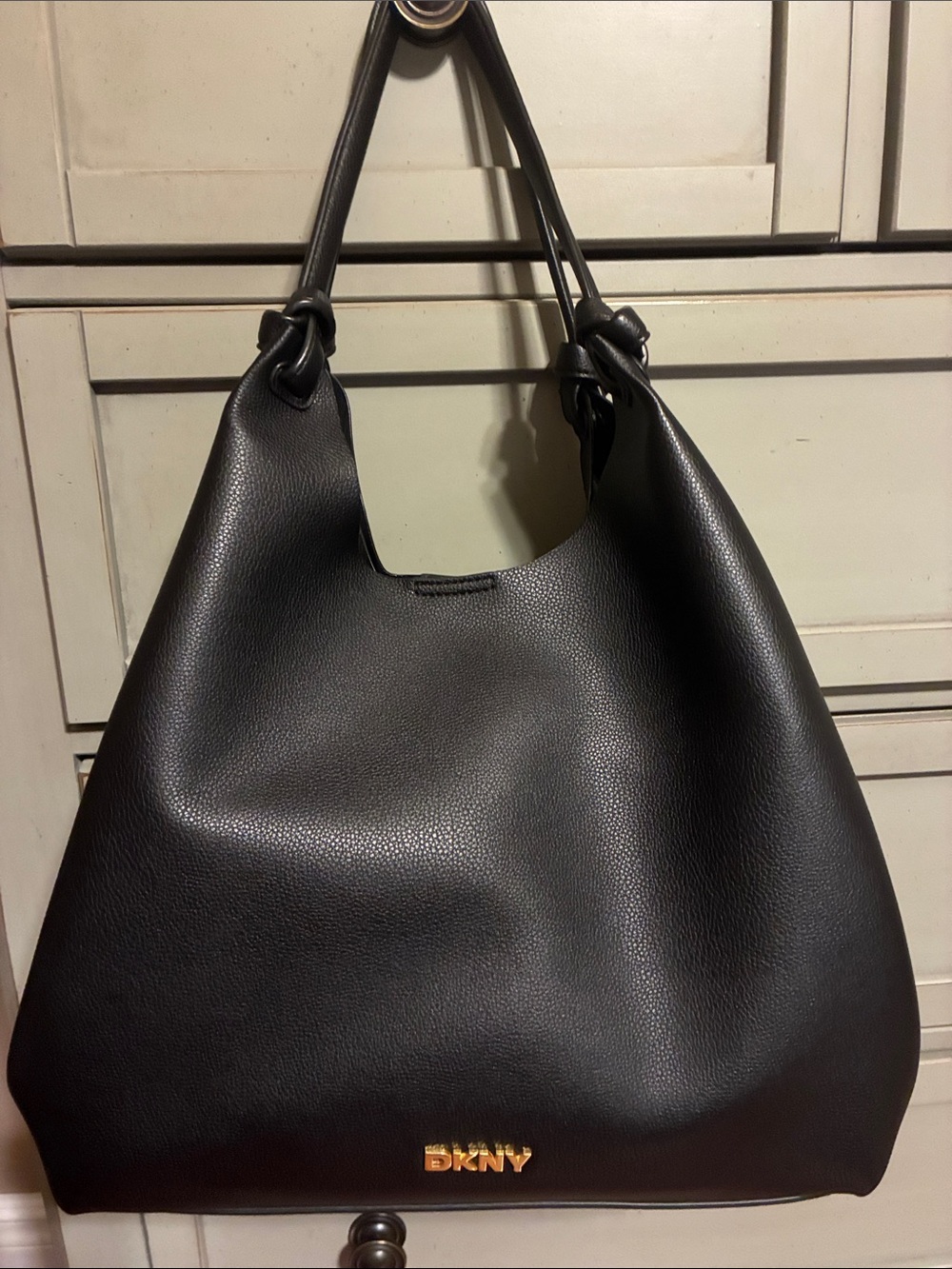 DKNY Paula Large Commuter Tote Black